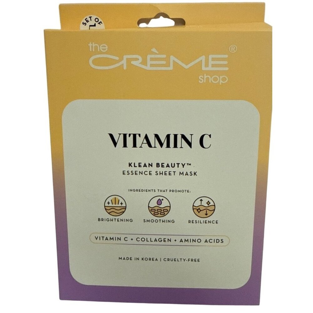 Creme Shop Vitamin C Kleen Beauty Vitamin C Collagen Amino Acids Set of 5 NEW